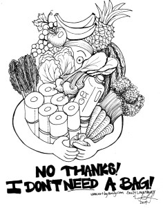 "No Thanks, I don't need a bag"