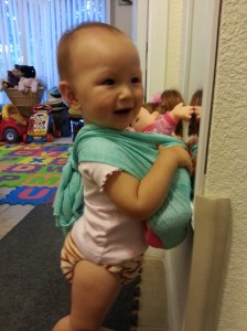 Did I mention my mama is a Babywearing Educator?